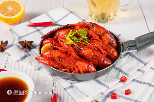 夏季美食小龙虾
